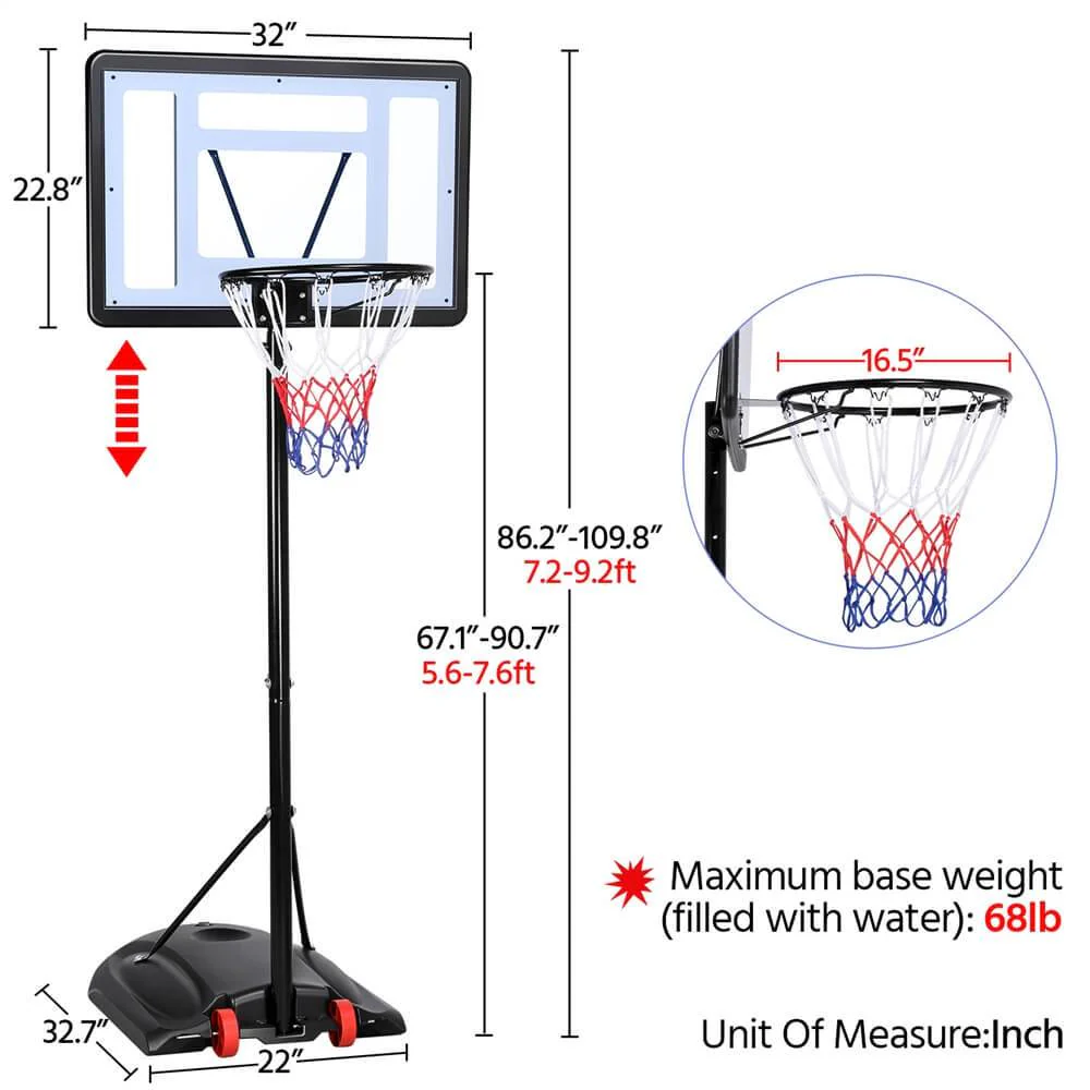 Yaheetech Basketball Hoop System - Image 3