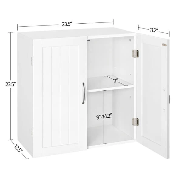 Yaheetech Bathroom Wall Cabinet - Image 3