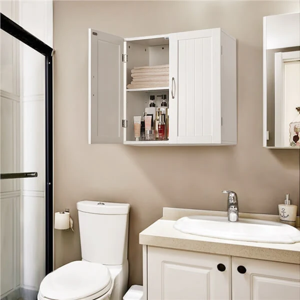 Yaheetech Bathroom Wall Cabinet - Image 7