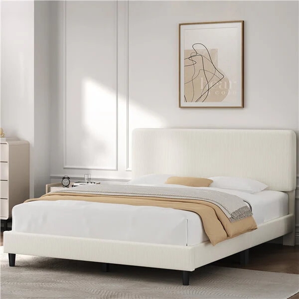 Yaheetech Bed Frames with Adjustable Headboard - Image 12