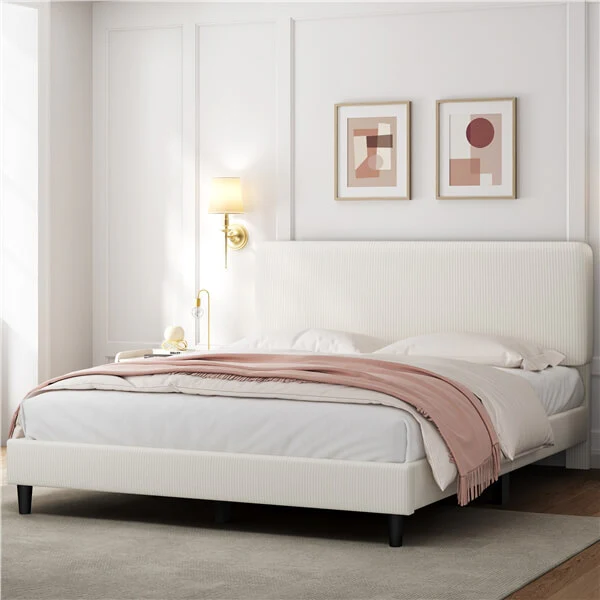 Yaheetech Bed Frames with Adjustable Headboard - Image 14