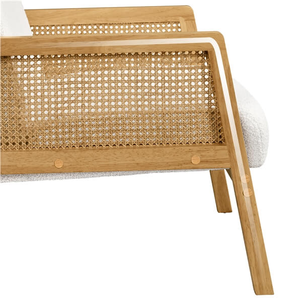 Yaheetech Boucle Fabric Accent Chair - Image 7