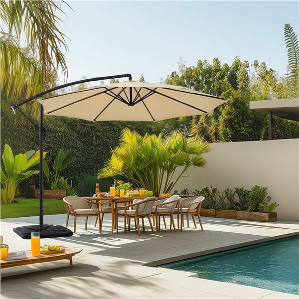 Yaheetech Cantilever Hanging Sunshade - Image 12