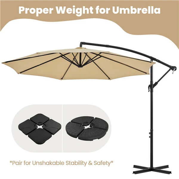 Yaheetech Cantilever Hanging Sunshade - Image 6