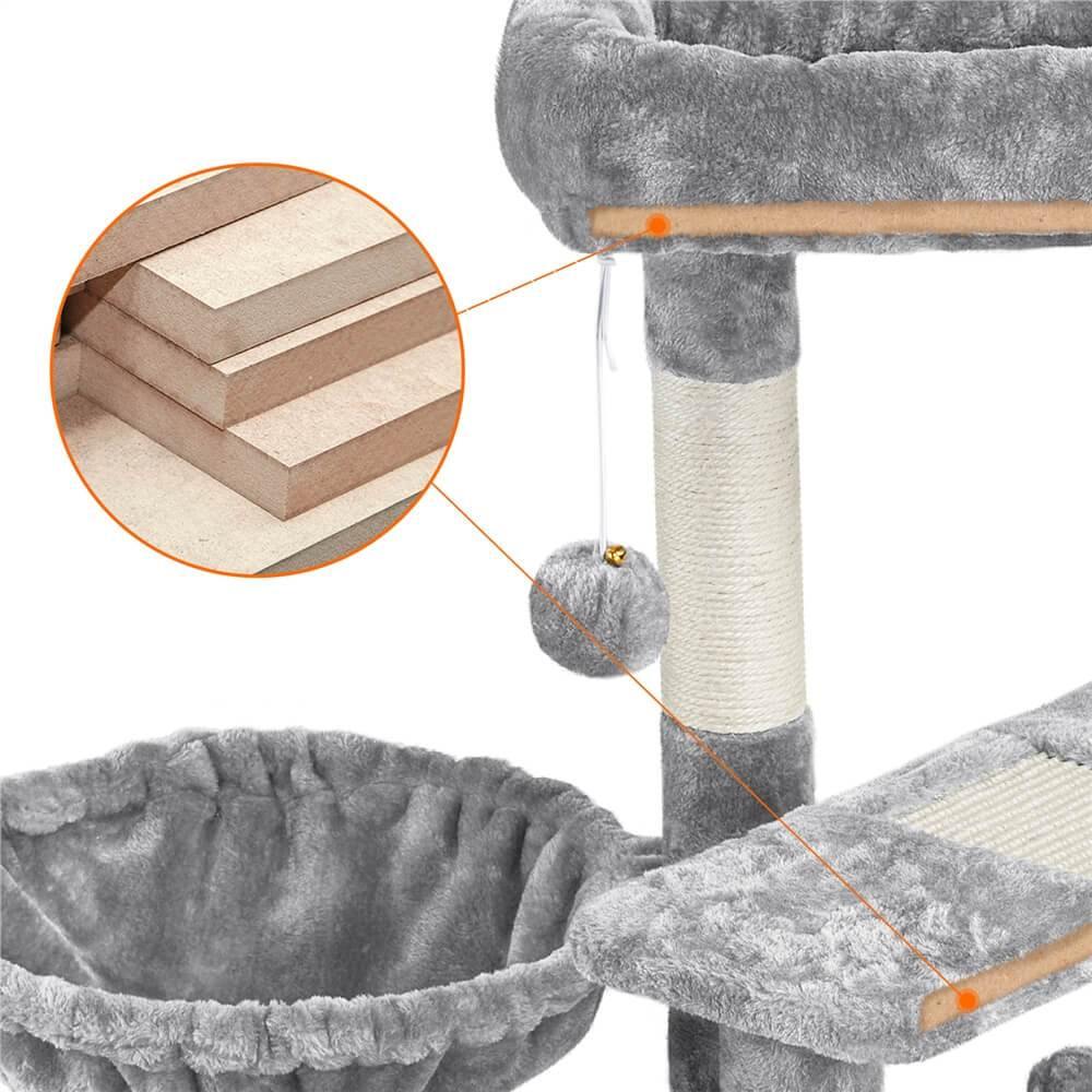 Yaheetech Cat Tree Tower 33 Inch - Image 5