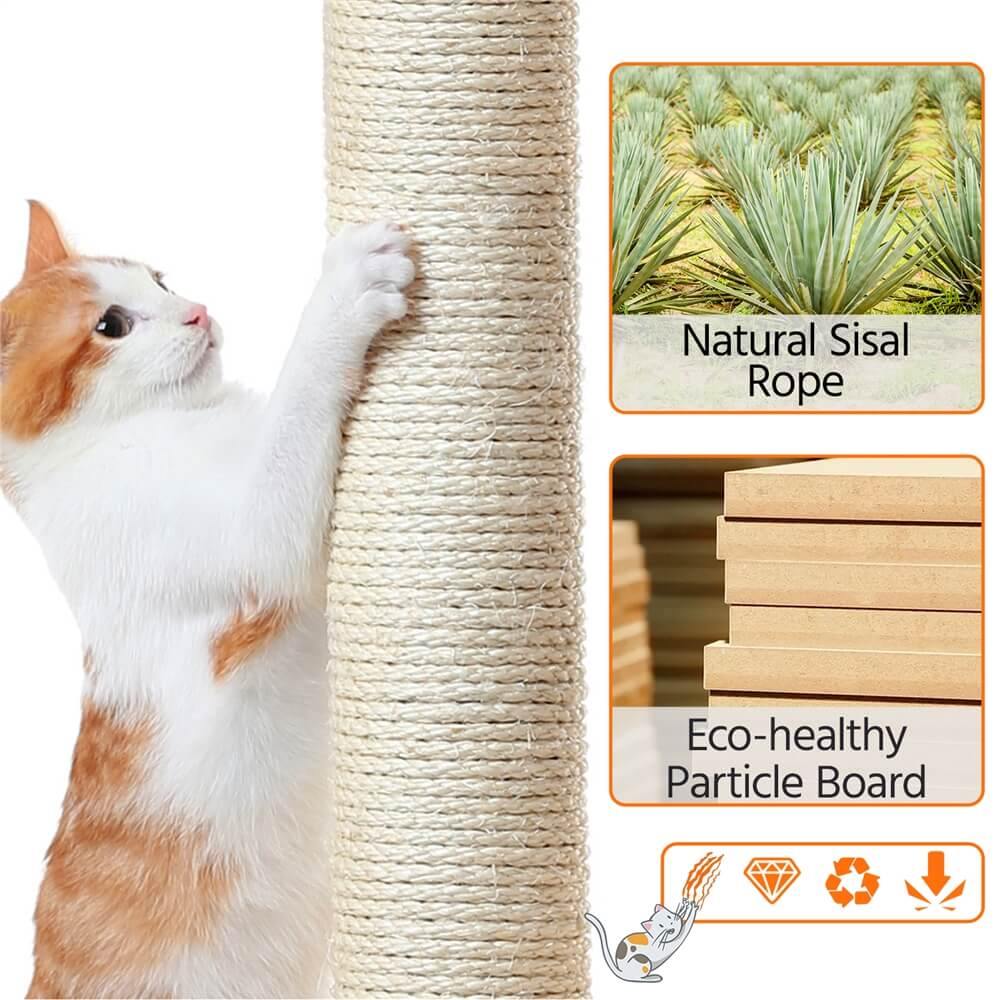 Yaheetech Cat Tree Tower 33 Inch - Image 6
