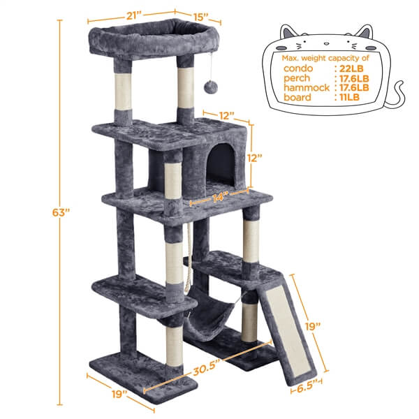 Yaheetech Cat Tree - Image 3