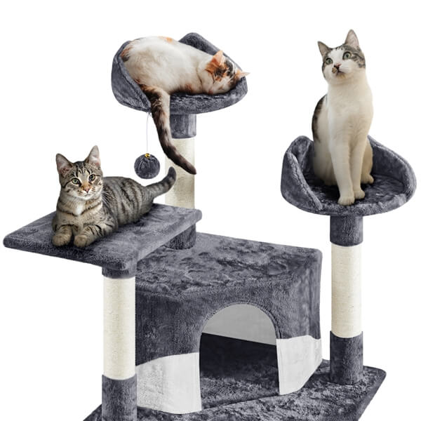 Yaheetech Cat Tree with Scratching Post 79 Inch - Image 8
