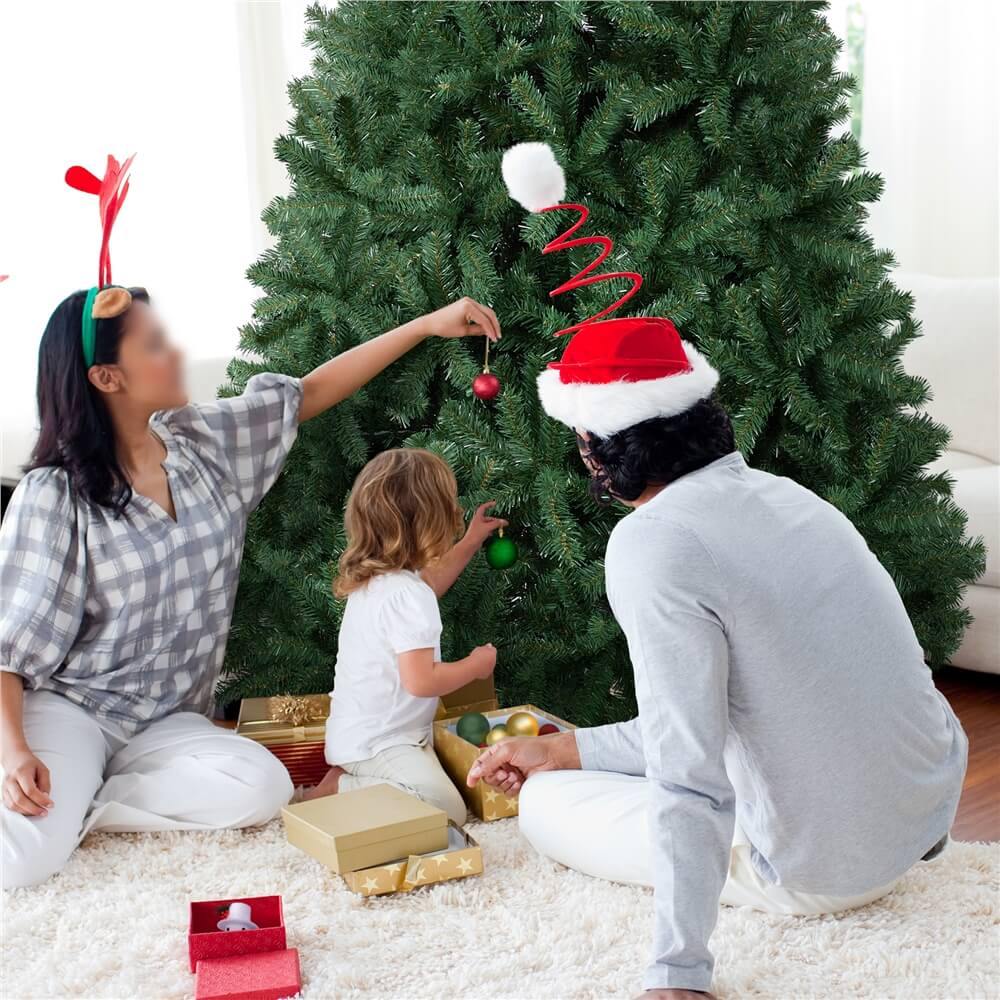 Yaheetech 4.5’/6’/7.5’/9’ Artificial Green Christmas Tree - Image 10