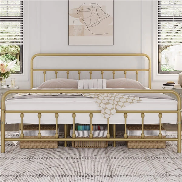 Yaheetech Classic Metal Platform Bed Frame - Image 15