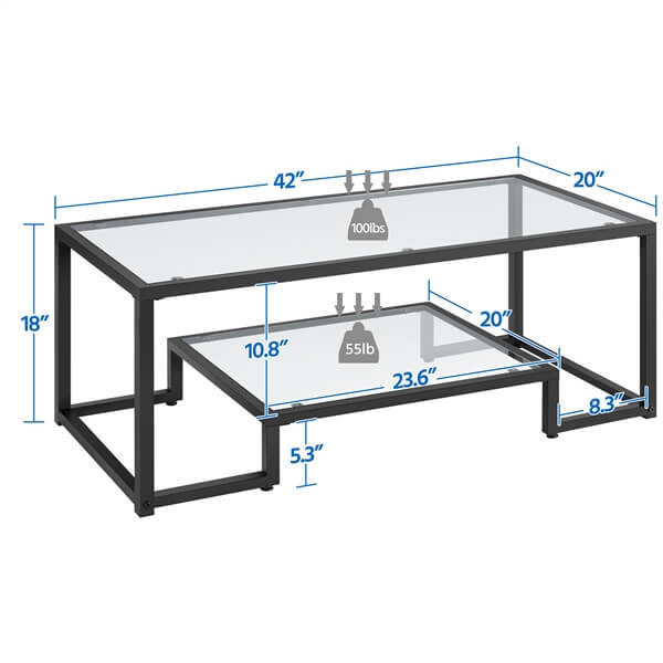 Yaheetech Coffee Table - Image 4