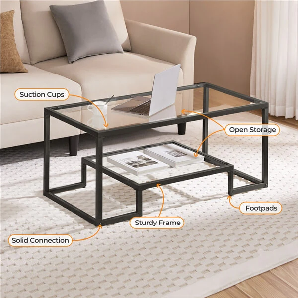 Yaheetech Coffee Table - Image 7
