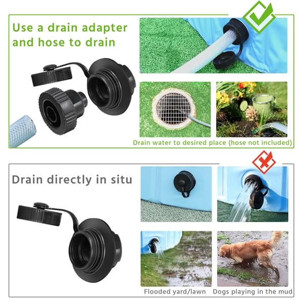 Yaheetech Collapsible Dog Pet Pools - Image 10