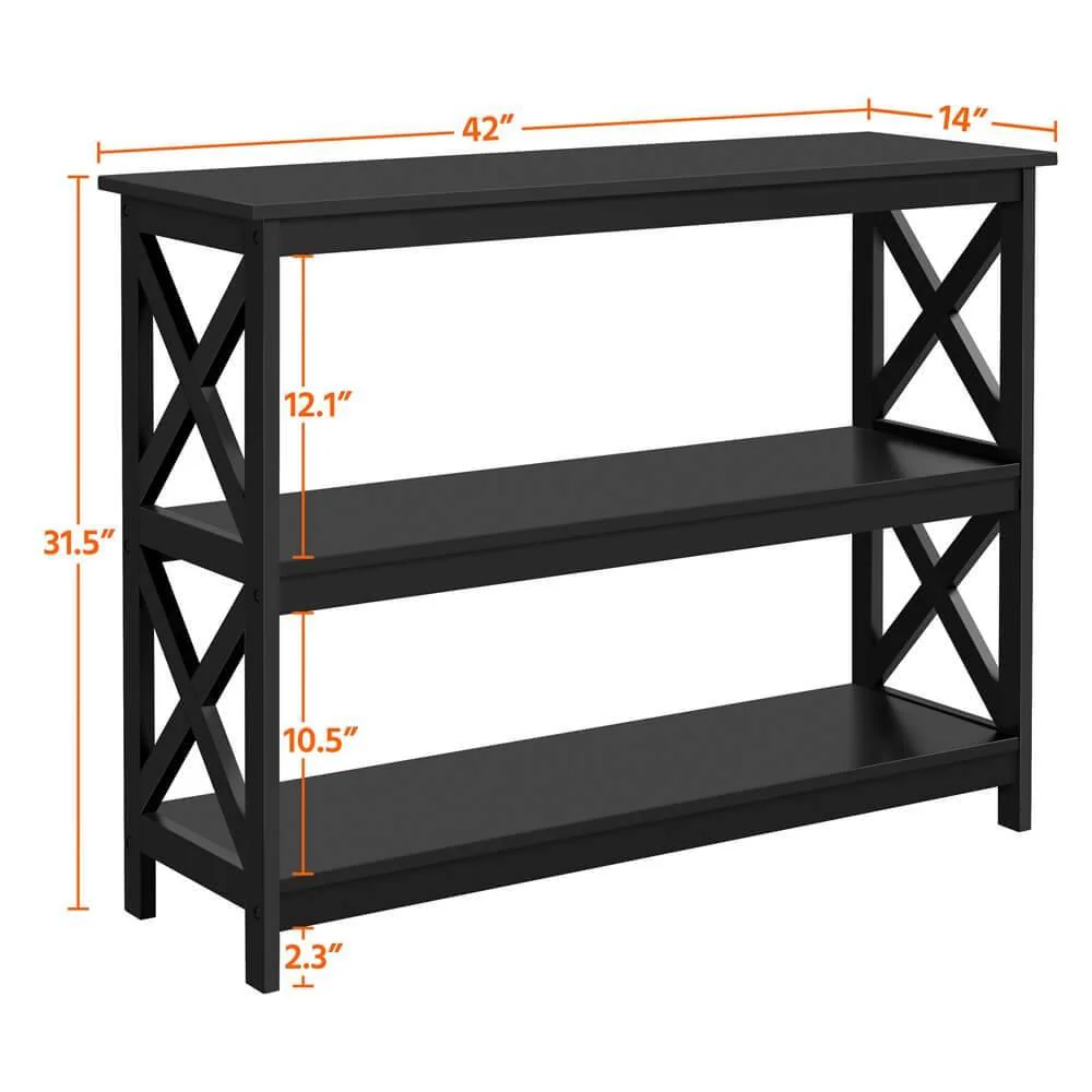Yaheetech Console Table 3 Tier - Image 4