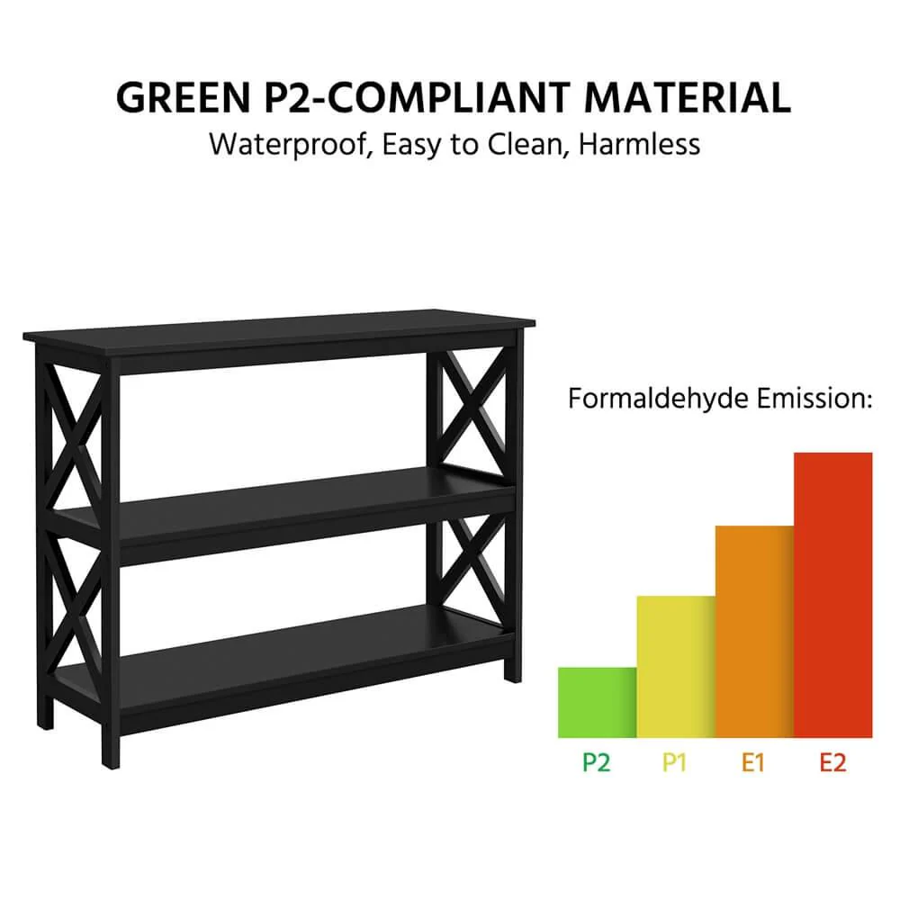 Yaheetech Console Table 3 Tier - Image 5