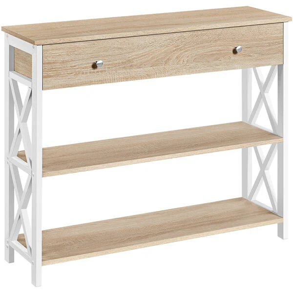 Yaheetech Console Table with Drawer - Image 3