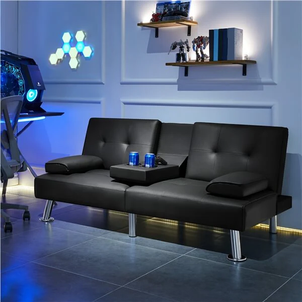 Yaheetech Convertible Sofa Bed - Image 19