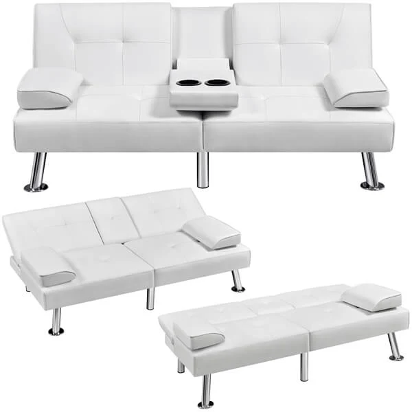 Yaheetech Convertible Sofa Bed - Image 4