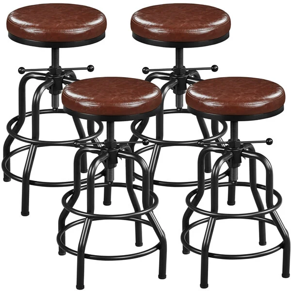 Yaheetech Counter Height Adjustable Bar Stools - Image 2