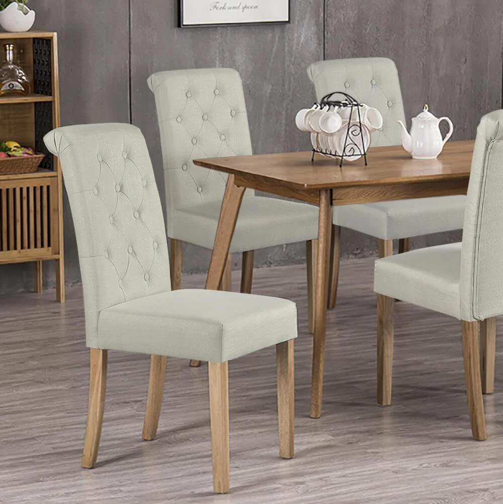 Yaheetech Dining Chairs Faux Leather Parsons Dining Chairs - Image 13