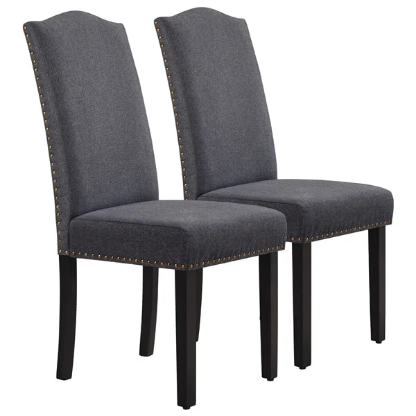 Yaheetech Dining Chairs with Rubber Wood Legs - Image 4