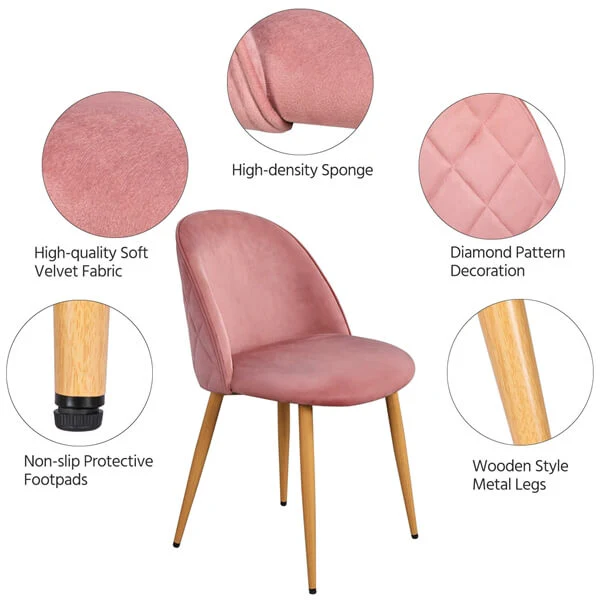 Yaheetech Dining Chairs Kitchen Chairs - Image 6