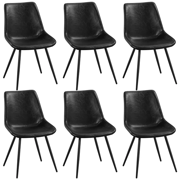 Yaheetech Dining Chairs Set of 2 Modern Upholstered Dining Room Chairs - Image 4