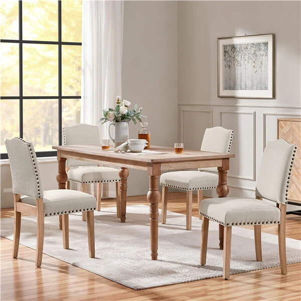 Yaheetech Dining Chairs Set of 4 Dining Room Chair - Image 15