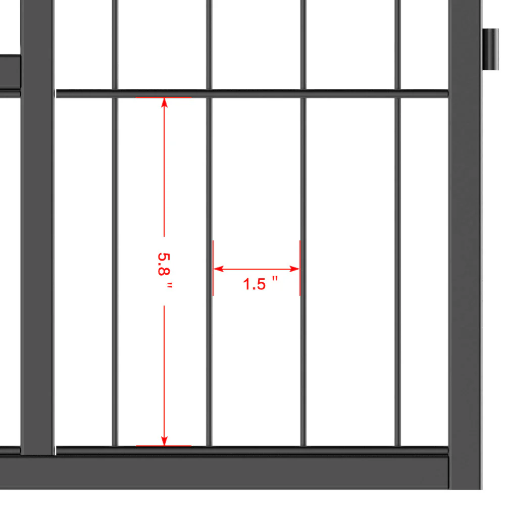 Yaheetech Dog Playpen 16 Panels 32 Inch - Image 6