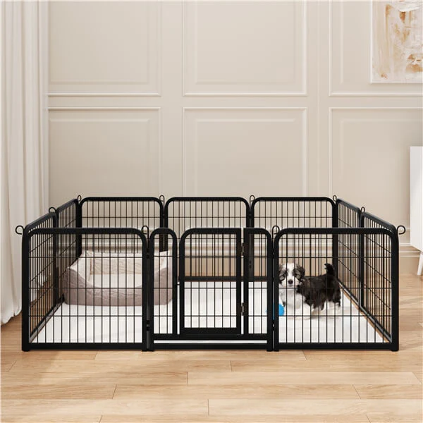 Yaheetech Dog Playpen, 24 inch 2 Panels Dog Pen - Image 7