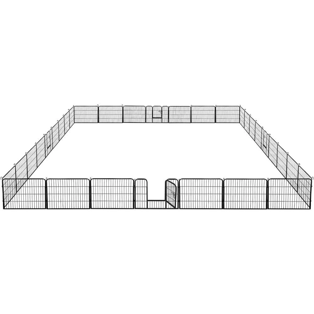 Yaheetech Dog Playpen 32 Panels 24 Inch - Image 2