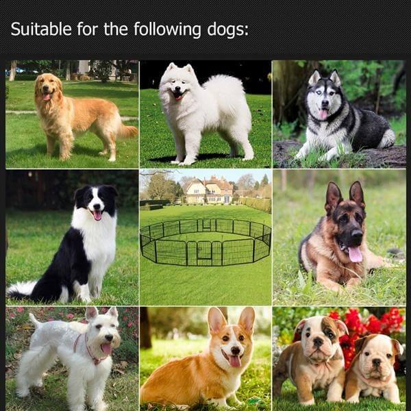 Yaheetech Dog Playpen 32 Panels 24 Inch - Image 7