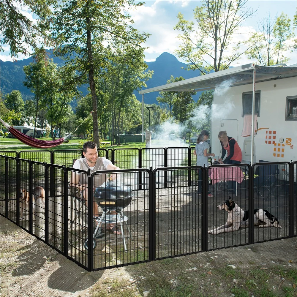 Yaheetech Dog Playpen, 40 inch 8 Panels - Image 8