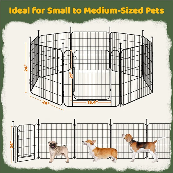 Yaheetech Dog Playpen for Puppy - Image 23