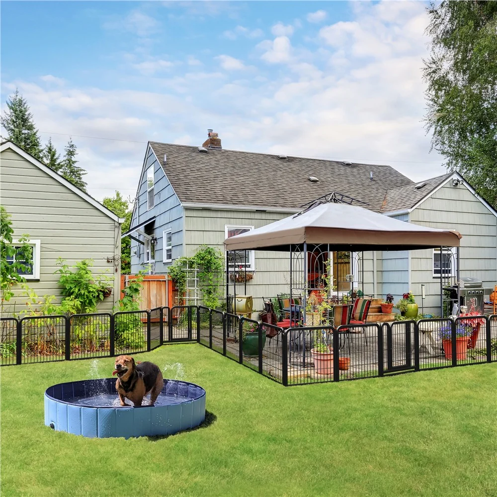 Yaheetech Dog Playpen Outdoor, 24 inch 16/12 Panels - Image 9