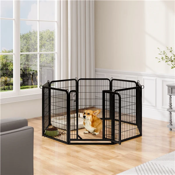 Yaheetech Dog Playpen Outdoor, 32 inch 8/12 Panels