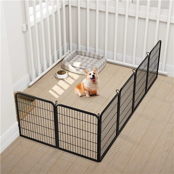 Yaheetech Dog Playpen Outdoor, 32 inch 2 Panels - Image 8