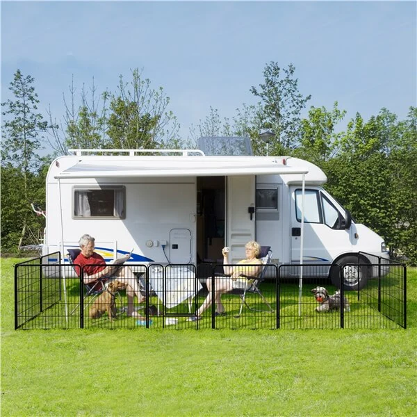 Yaheetech Dog Playpen Outdoor, 32 inch 6 Panels - Image 5