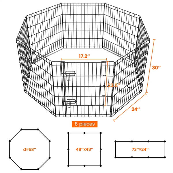 Yaheetech Dog Playpen Panels - Image 8