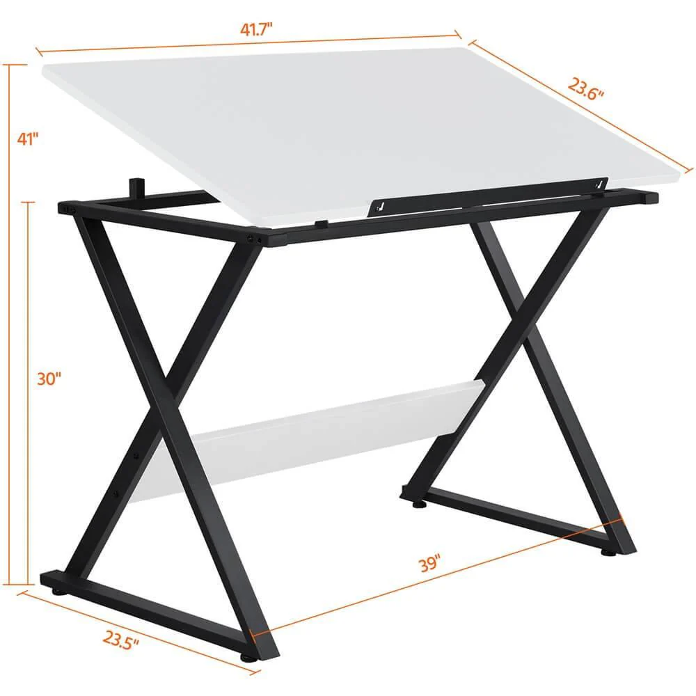 Yaheetech 41.7x23.6'' Drafting Table for Artists Art Desk - Image 3
