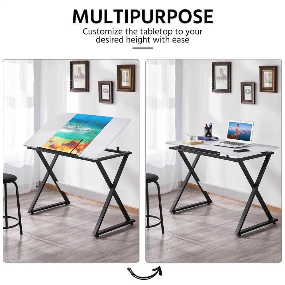 Yaheetech 41.7x23.6'' Drafting Table for Artists Art Desk - Image 8
