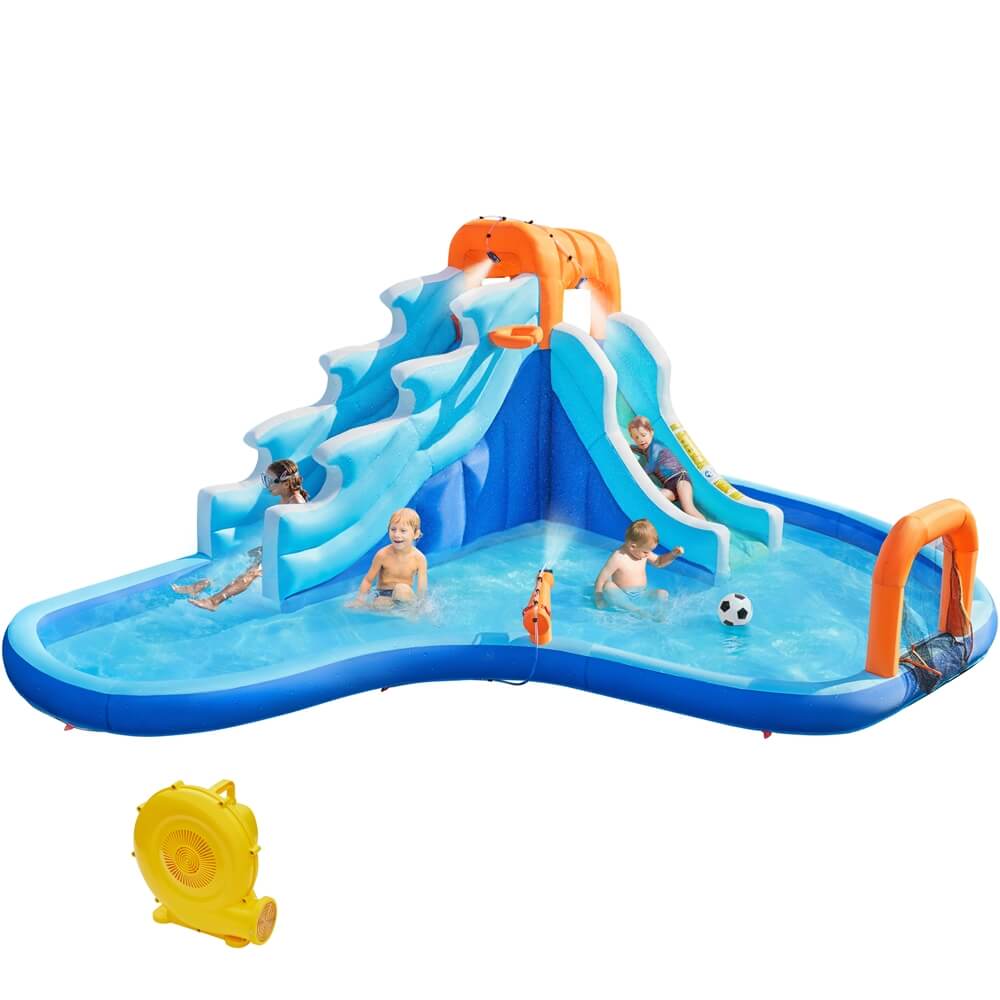 Yaheetech Dual Lane Inflatable Water Slide - Image 2