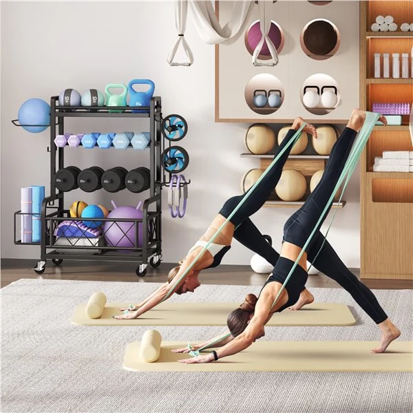 Yaheetech Dumbbell Rack Yoga Mat Storage Rack - Image 10