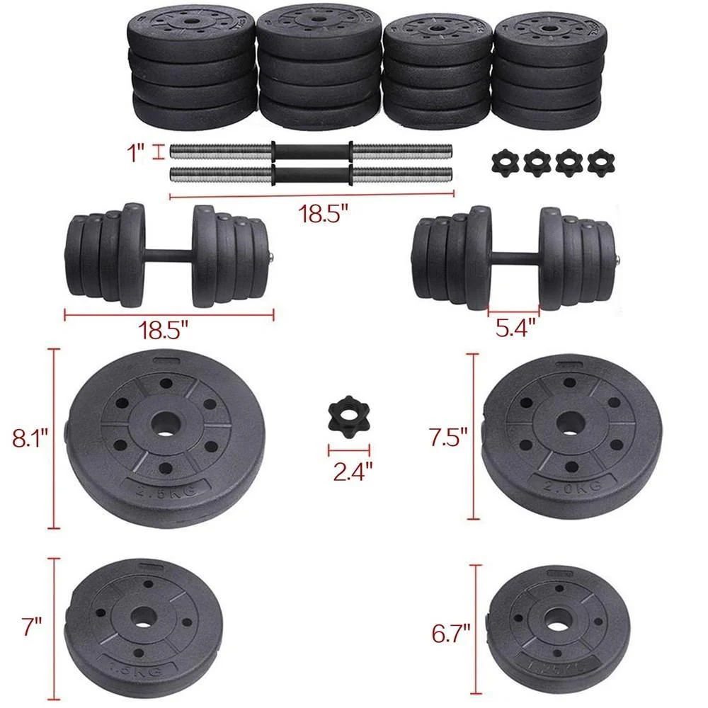 Yaheetech Dumbbell Weights Set - Image 3