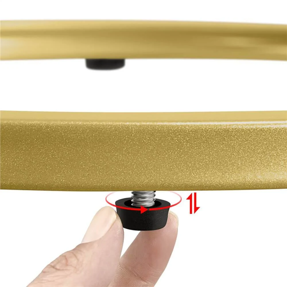 Yaheetech End Table Set Gold - Image 6
