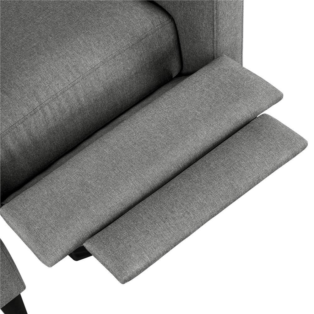 Yaheetech Fabric Recliner Chair Mid-Century Modern Recliner - Image 6