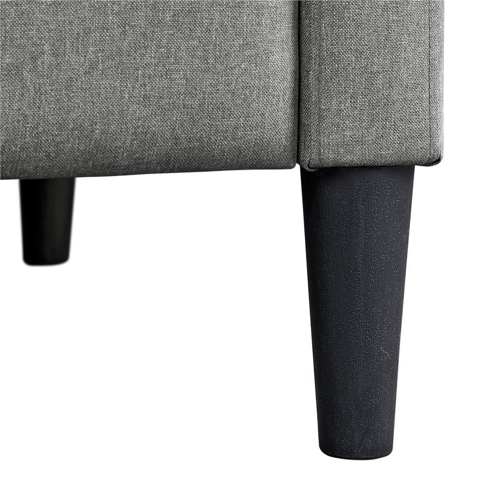 Yaheetech Fabric Recliner Chair Mid-Century Modern Recliner - Image 7