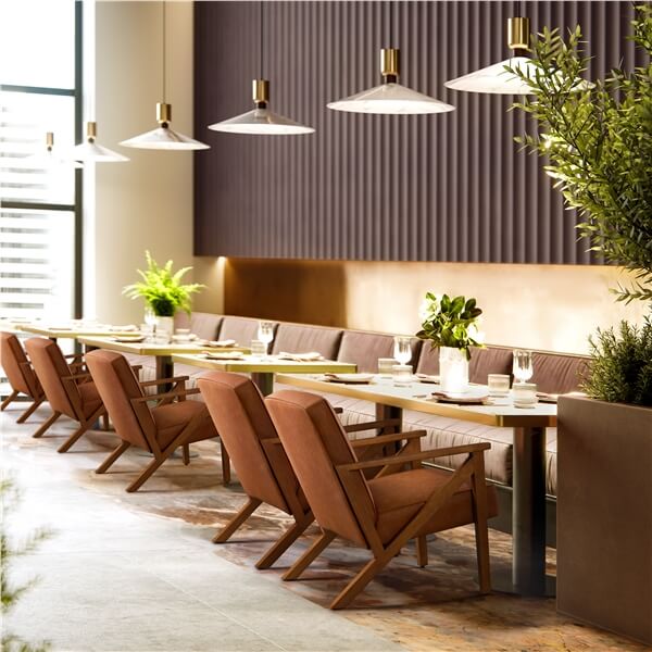 Yaheetech Faux Leather Armchair with Z-shaped Wood Legs - Image 10