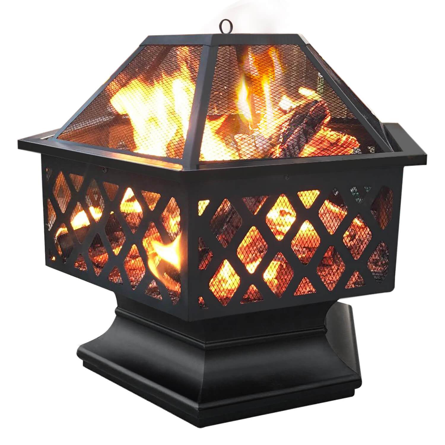 Yaheetech Hex Shaped Fire Bowl - Image 2