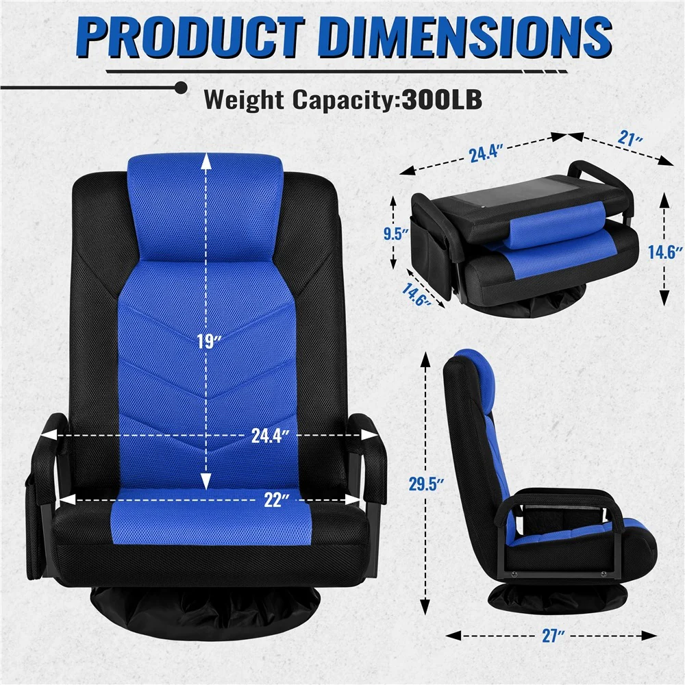 Yaheetech Floor Gaming Chair - Image 4